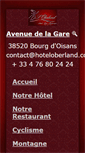 Mobile Screenshot of hoteloberland.com
