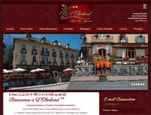 Tablet Screenshot of hoteloberland.com